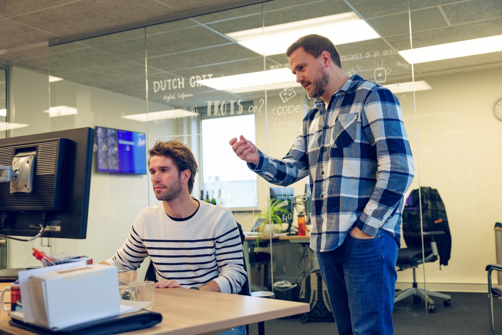 DutchGrit-developers werken samen aan maatwerksoftware
